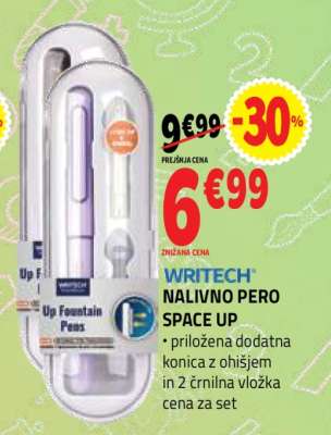 WRITECH NALIVNO PERO SPACE UP