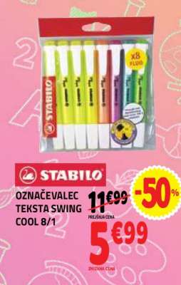 Označevalec Teksta Swing Cool 8/1