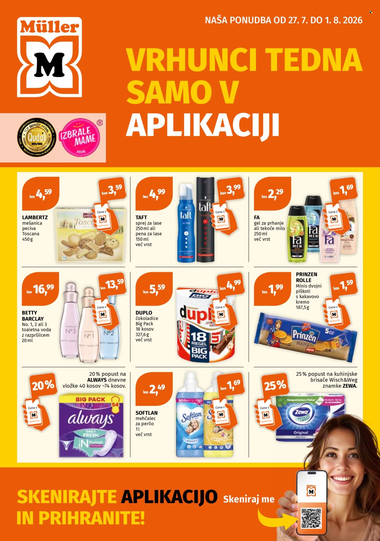 Müller katalog - 27.07.2026 - 01.08.2026. Stran 1
