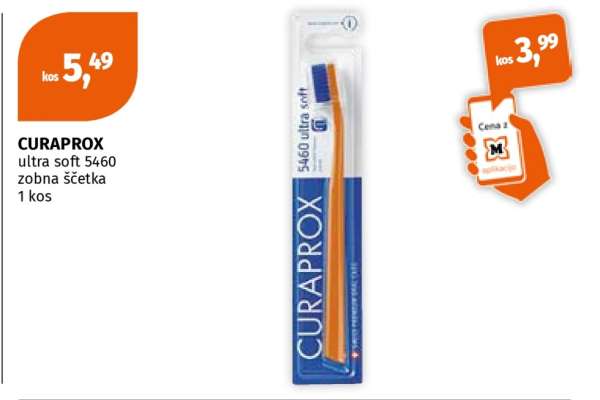 CURAPROX ultra soft 5460 zubna ščetka 1 kos