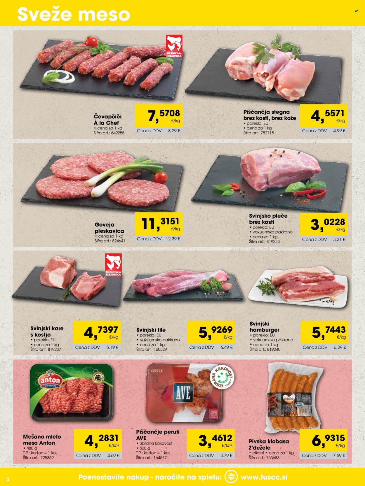 Tuš Cash & Carry katalog - 01.08.2026 - 31.08.2026. Stran 2