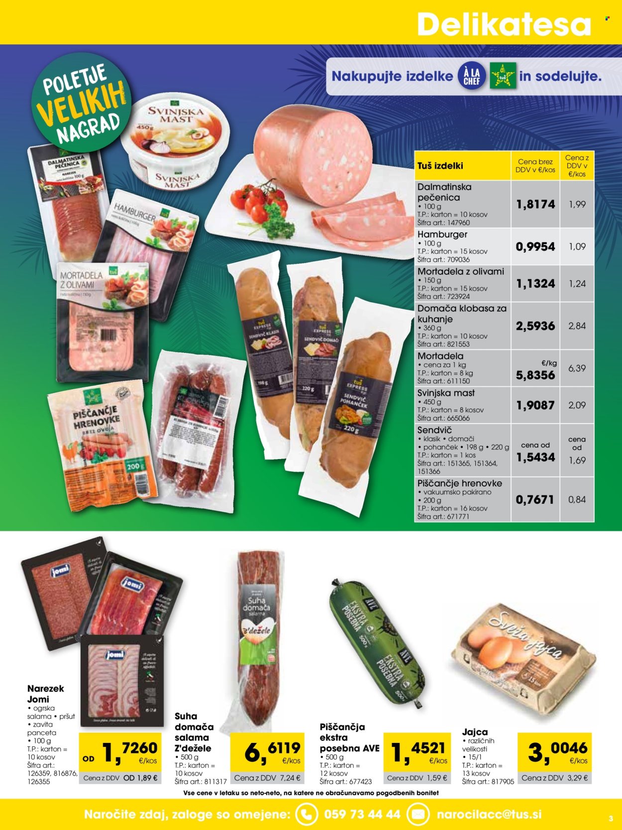 Tuš Cash & Carry katalog - 01.08.2026 - 31.08.2026. Stran 3