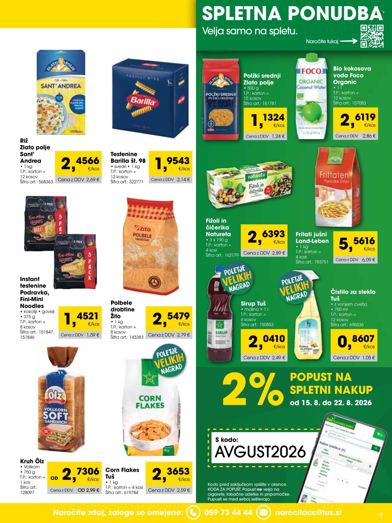 Tuš Cash & Carry katalog - 01.08.2026 - 31.08.2026. Stran 9
