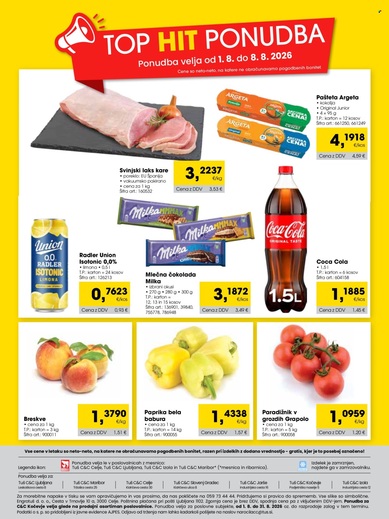 Tuš Cash & Carry katalog - 01.08.2026 - 31.08.2026. Stran 24