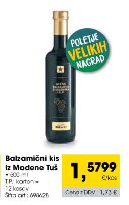 Balzamični kis iz Modene Tuš