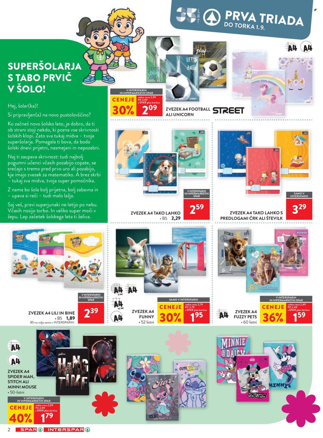 SPAR katalog - 29.07.2026 - 01.09.2026. Stran 2