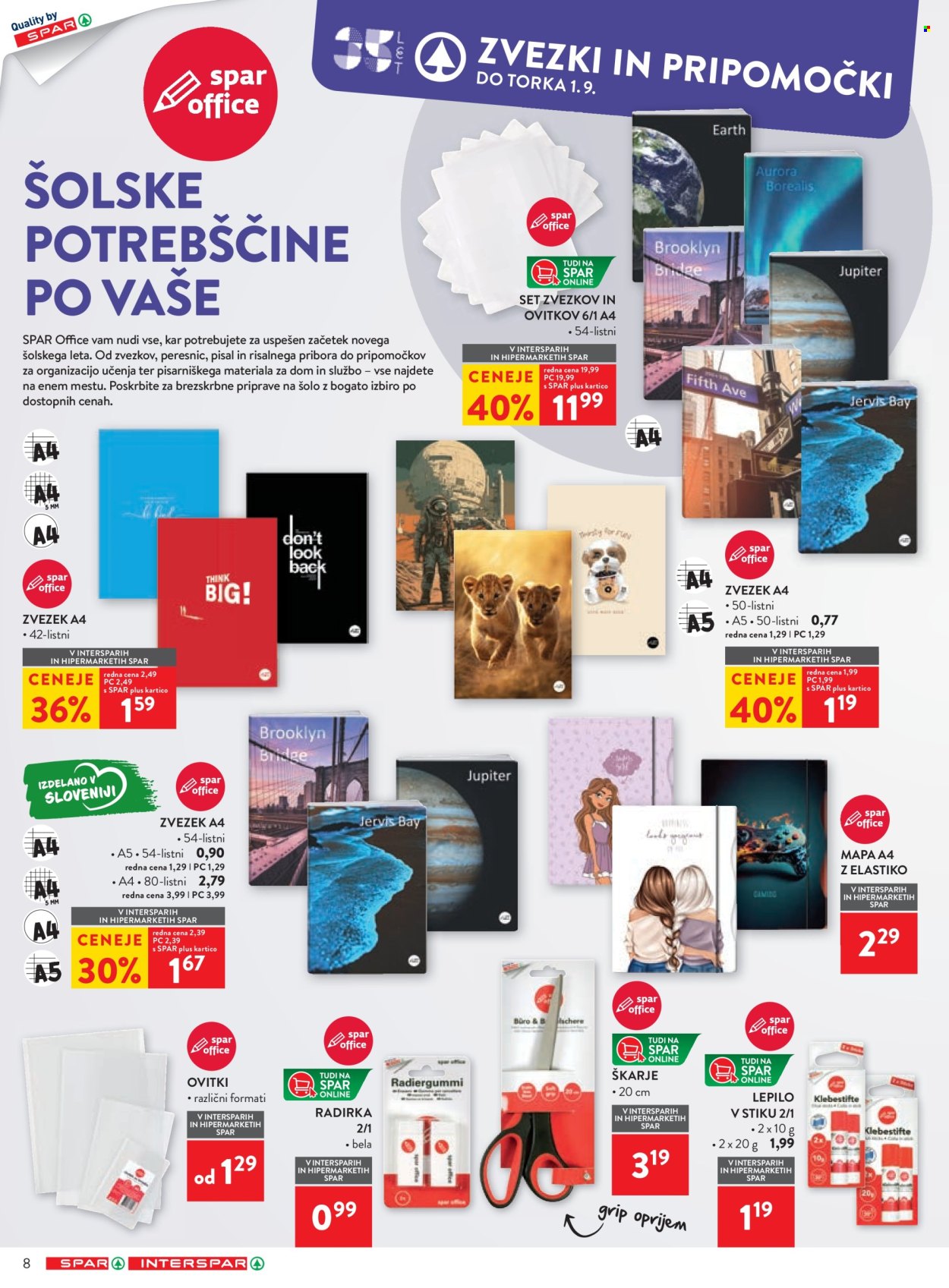 SPAR katalog - 29.07.2026 - 01.09.2026. Stran 8