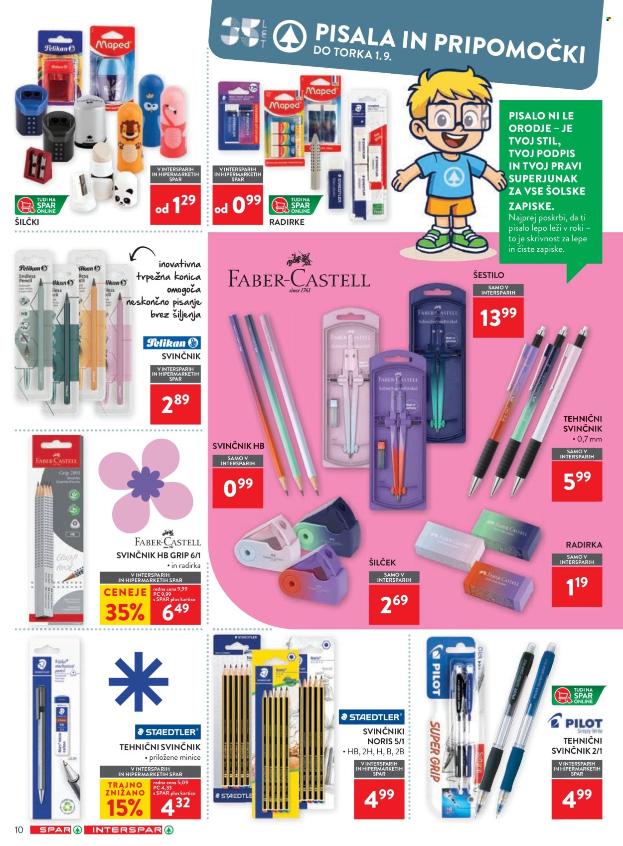 SPAR katalog - 29.07.2026 - 01.09.2026. Stran 10