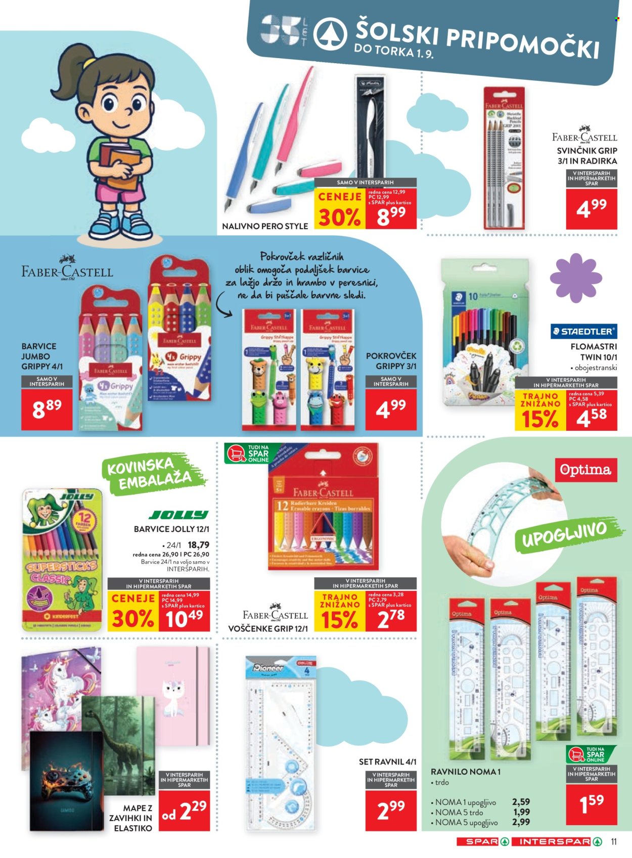 SPAR katalog - 29.07.2026 - 01.09.2026. Stran 11
