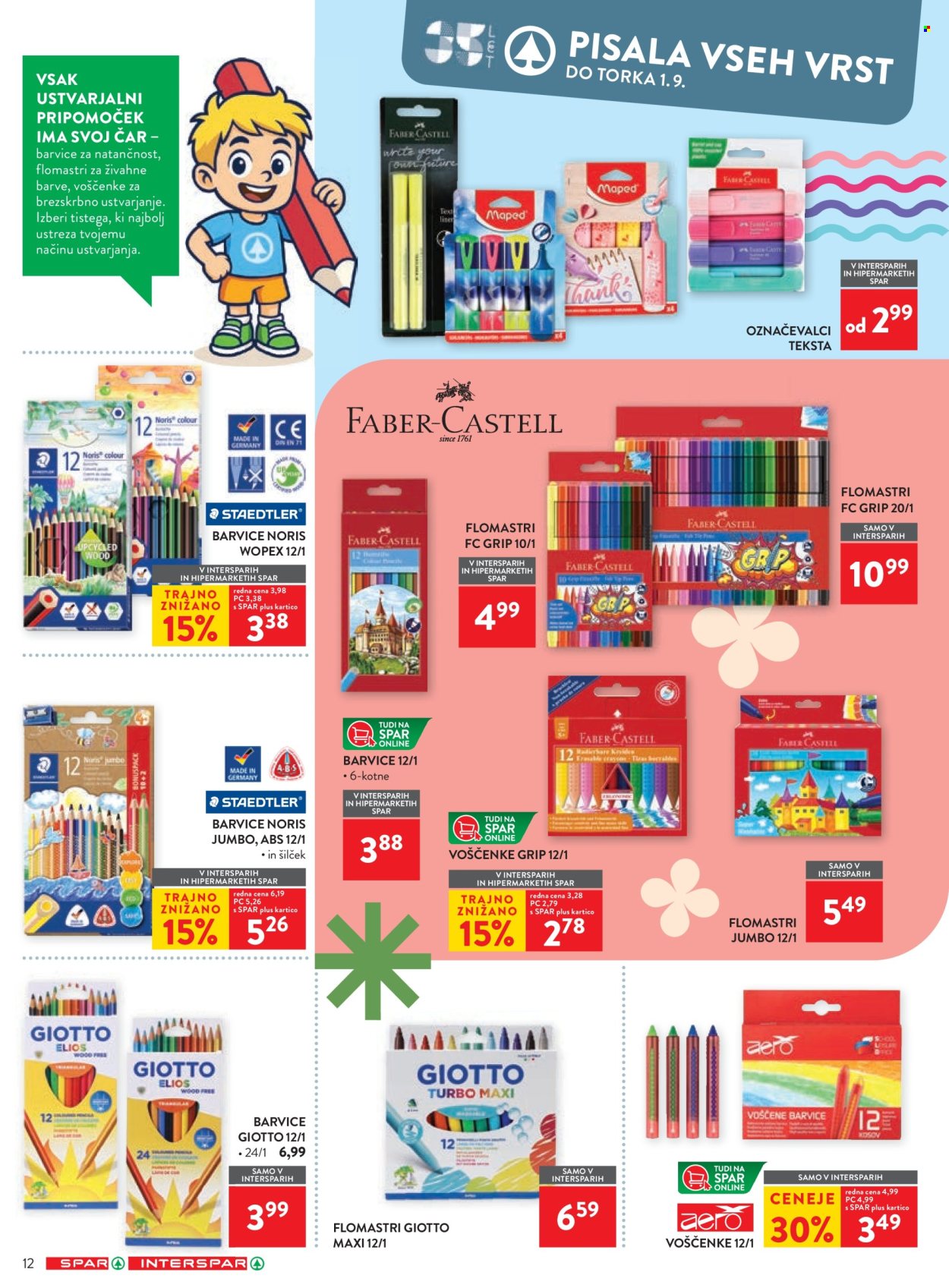 SPAR katalog - 29.07.2026 - 01.09.2026. Stran 12