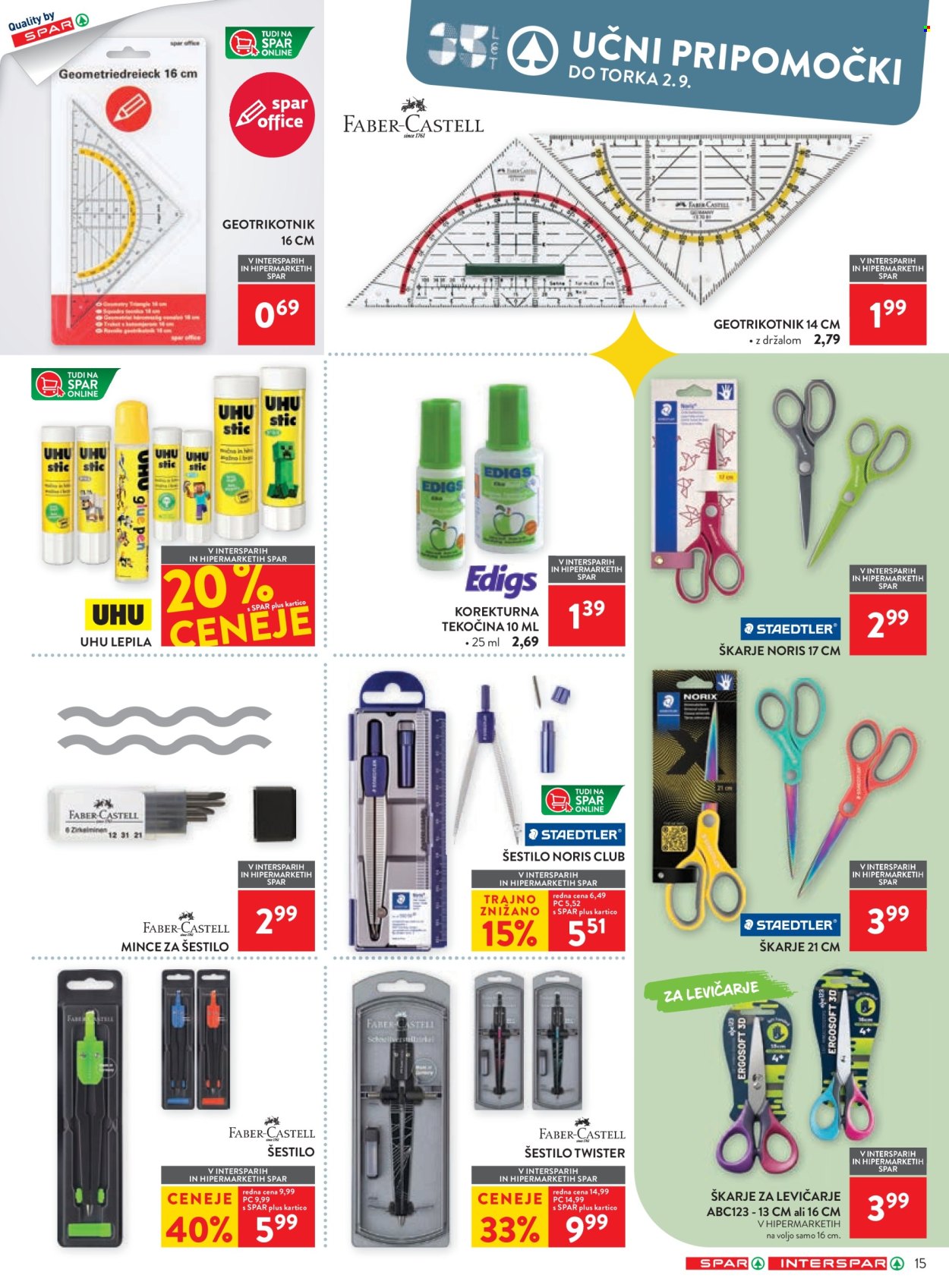 SPAR katalog - 29.07.2026 - 01.09.2026. Stran 15