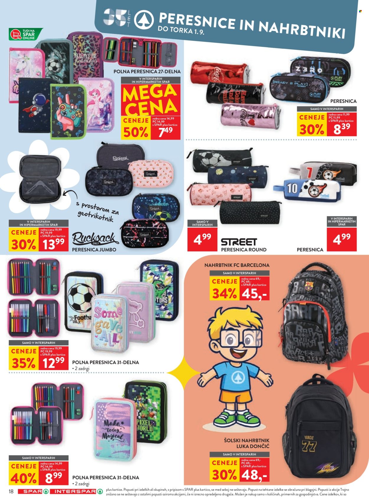 SPAR katalog - 29.07.2026 - 01.09.2026. Stran 18