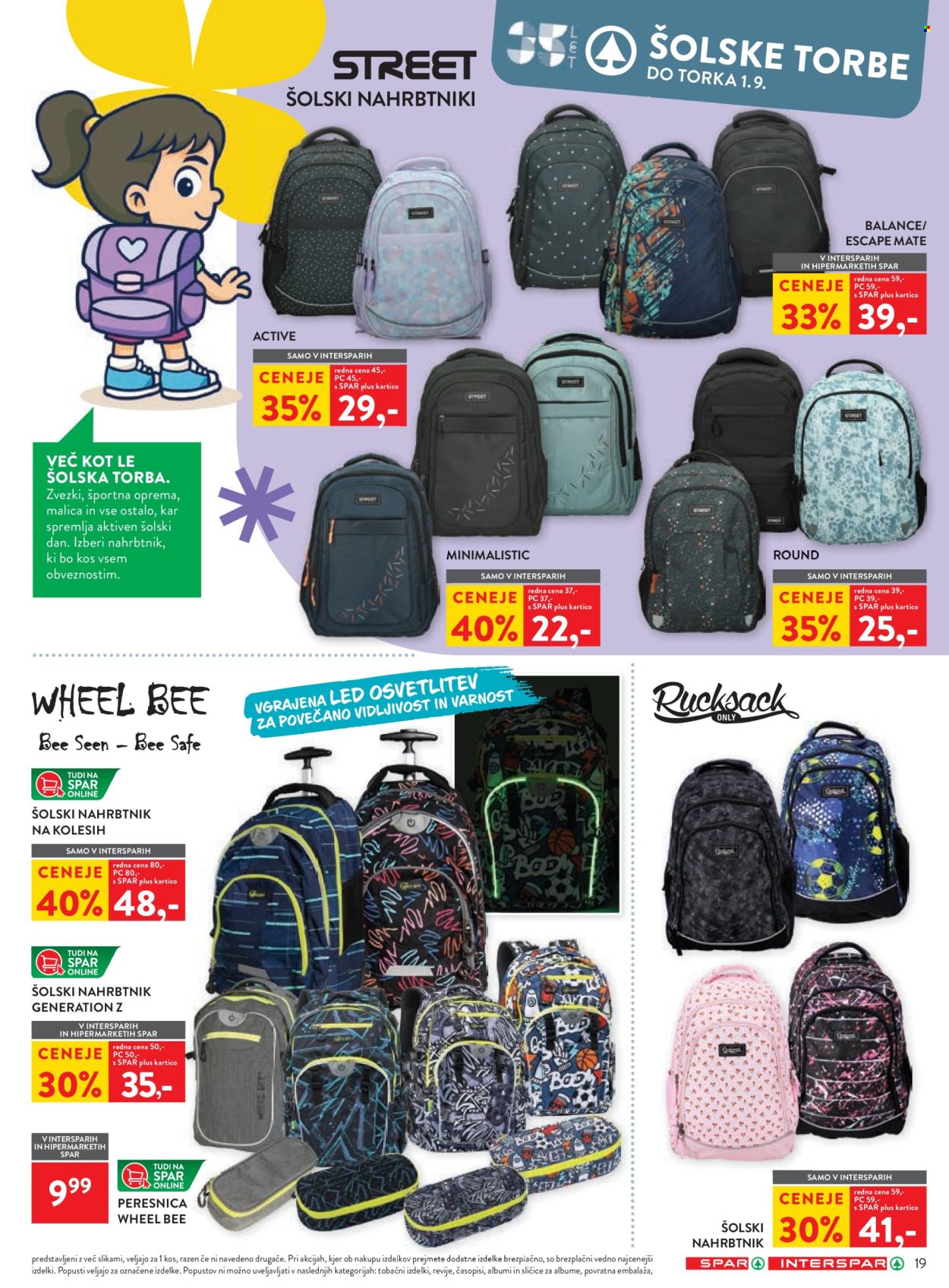 SPAR katalog - 29.07.2026 - 01.09.2026. Stran 19