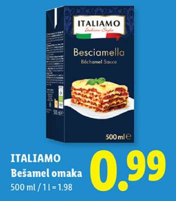 ITALIAMO Bešamel omaka