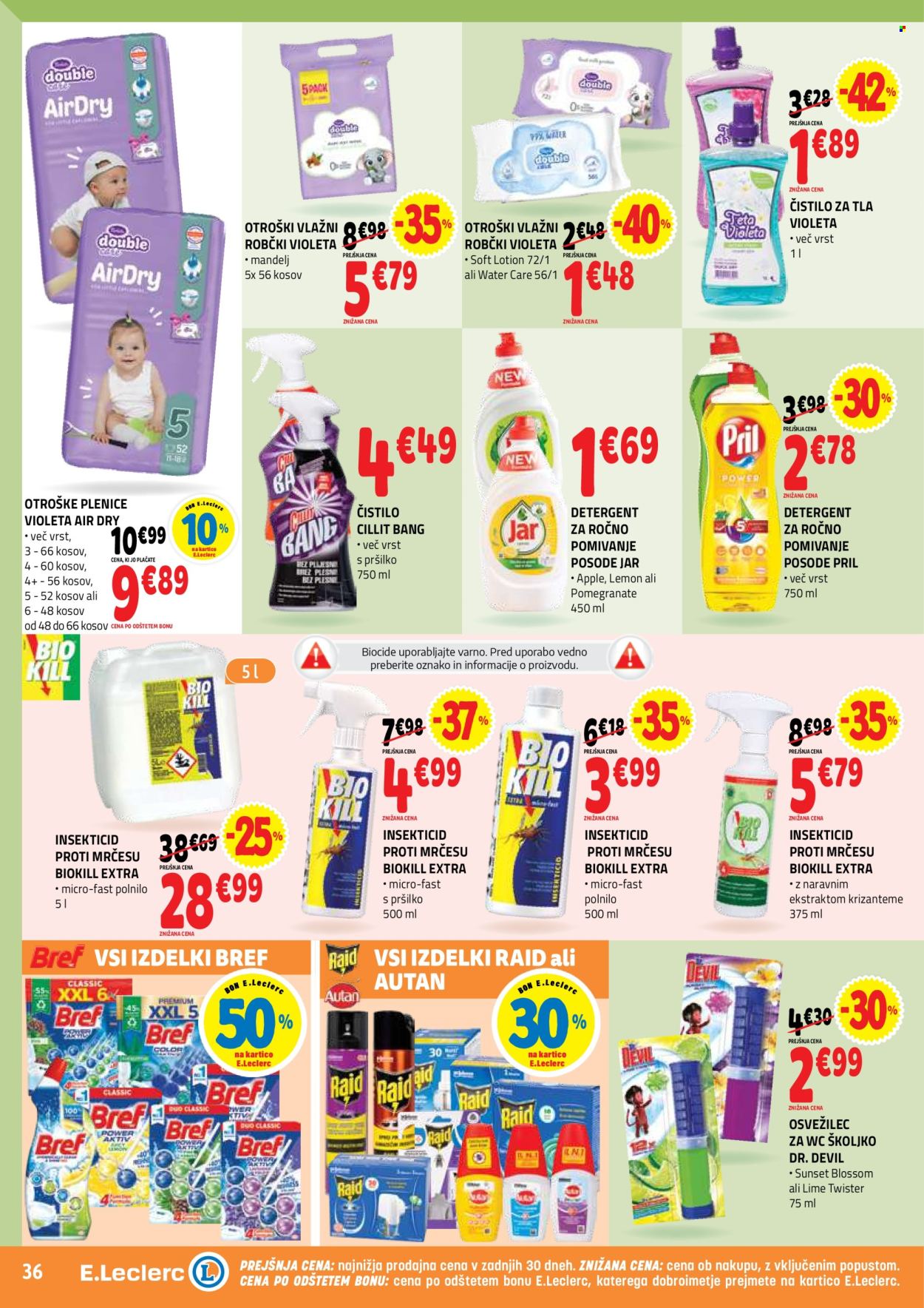 E.Leclerc katalog - 12.08.2026 - 22.08.2026. Stran 36