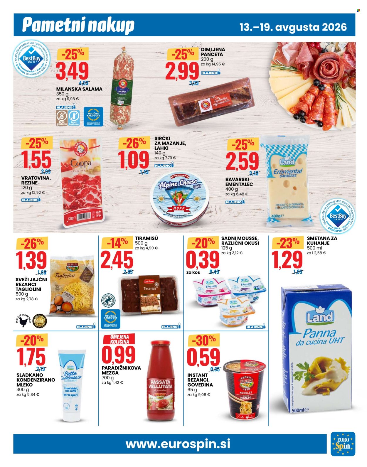 EuroSpin katalog - 13.08.2026 - 19.08.2026. Stran 7