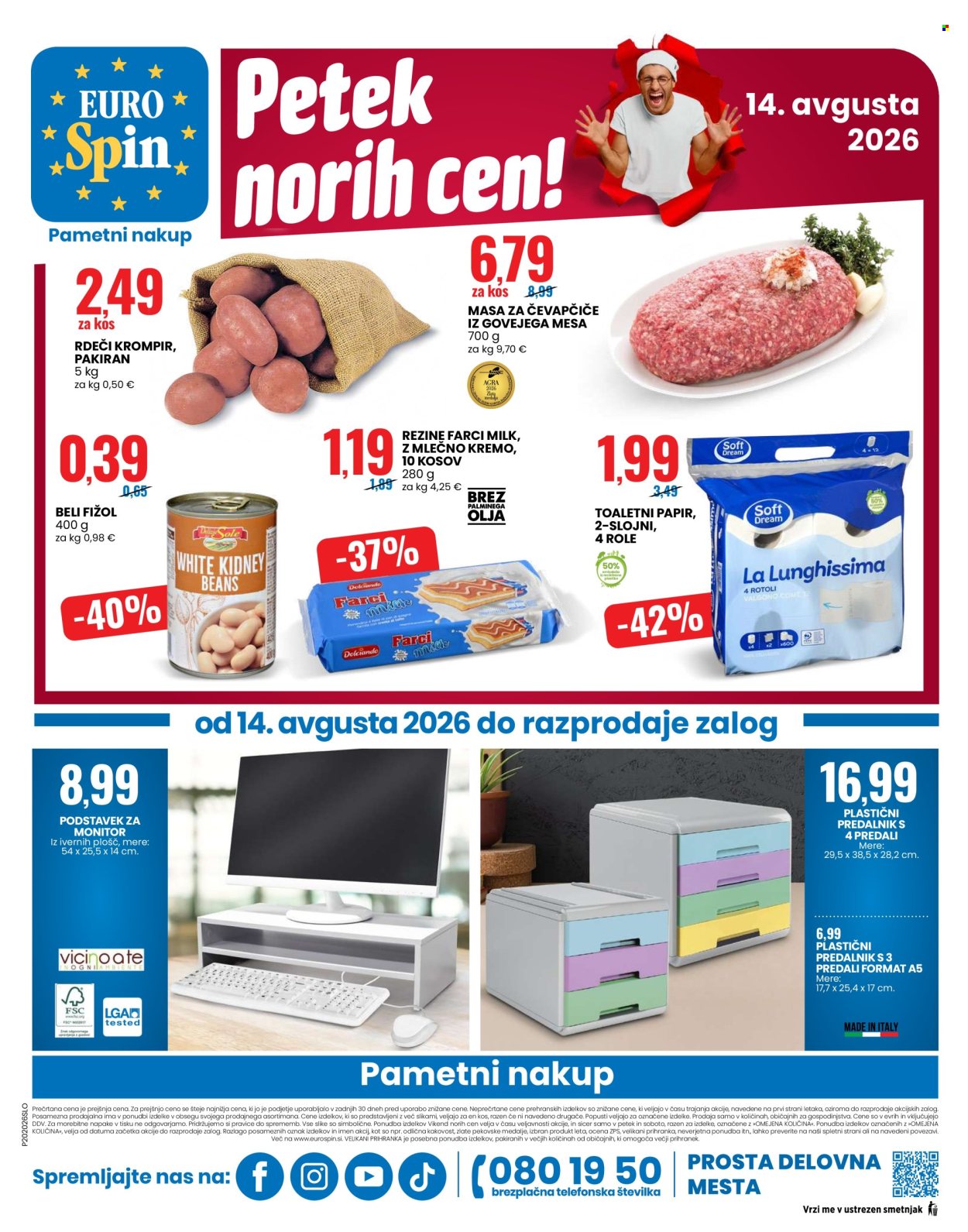 EuroSpin katalog - 13.08.2026 - 19.08.2026. Stran 16