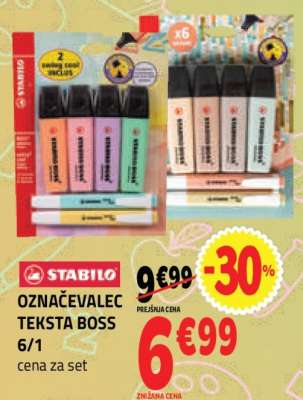 OZNAČEVALEC TEKSTA BOSS 6/1