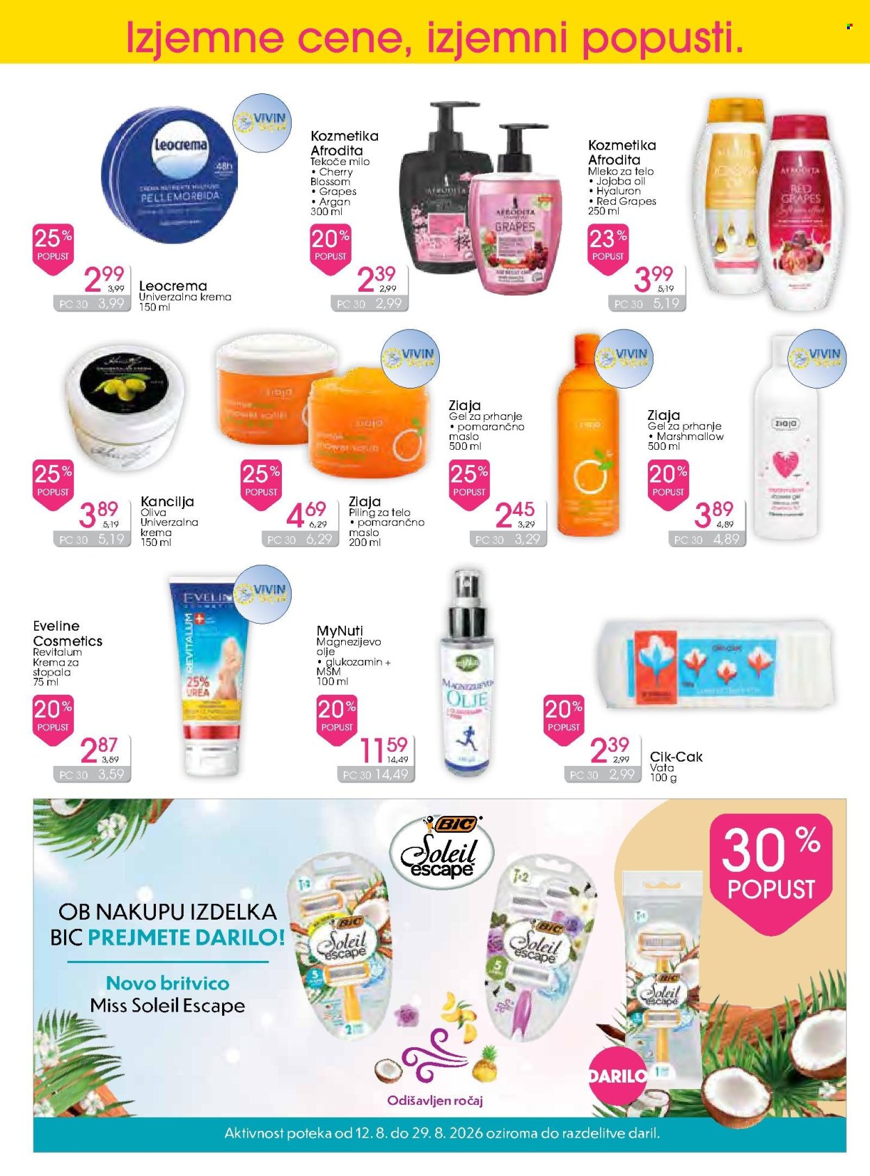 Tuš Drogeria katalog - 12.08.2026 - 29.08.2026. Stran 7