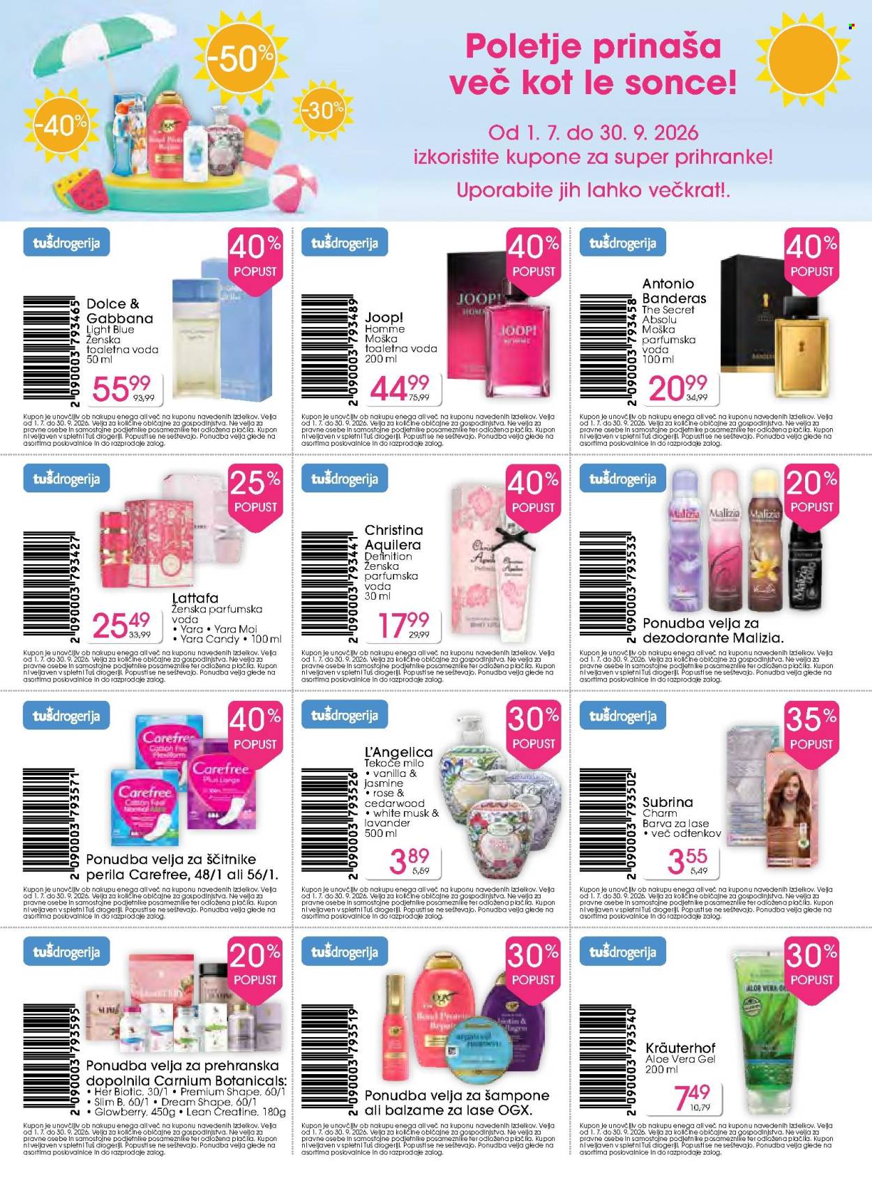 Tuš Drogeria katalog - 12.08.2026 - 29.08.2026. Stran 8