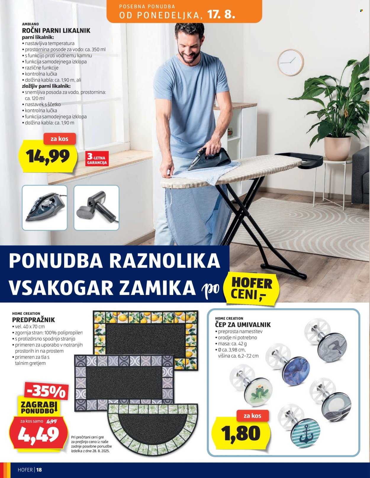 Hofer katalog - 12.08.2026 - 20.08.2026. Stran 18