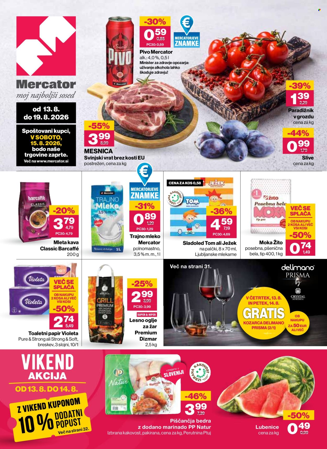 Mercator katalog - 13.08.2026 - 19.08.2026. Stran 1