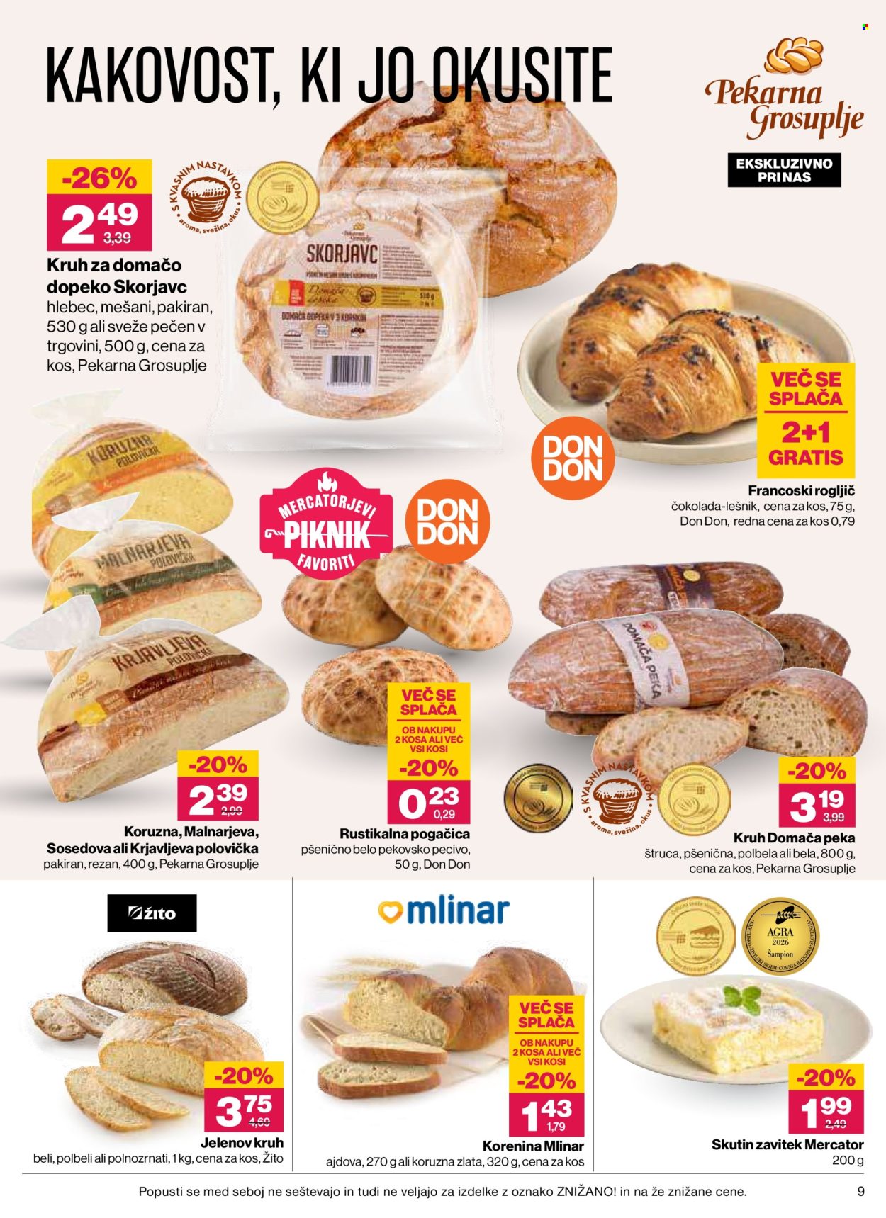 Mercator katalog - 13.08.2026 - 19.08.2026. Stran 9