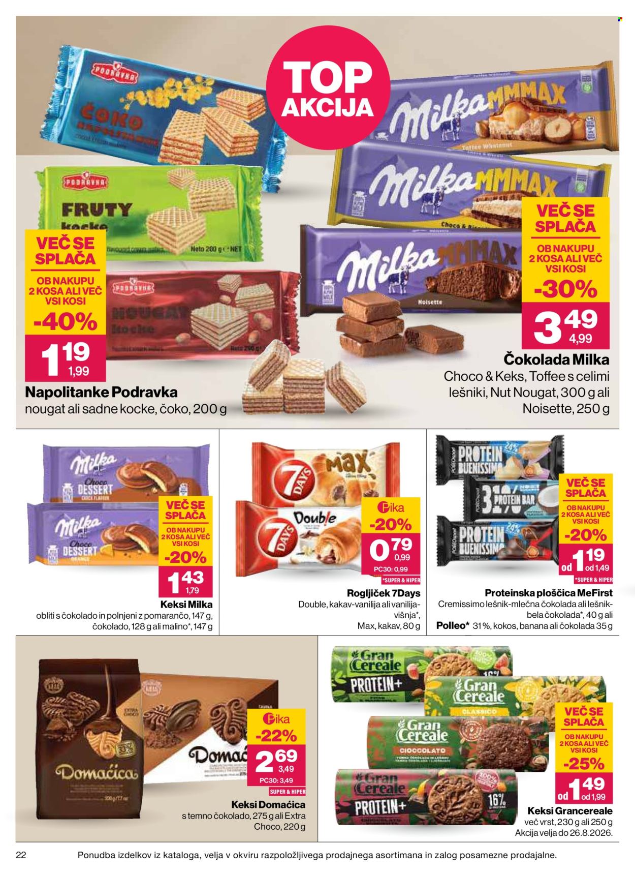 Mercator katalog - 13.08.2026 - 19.08.2026. Stran 22