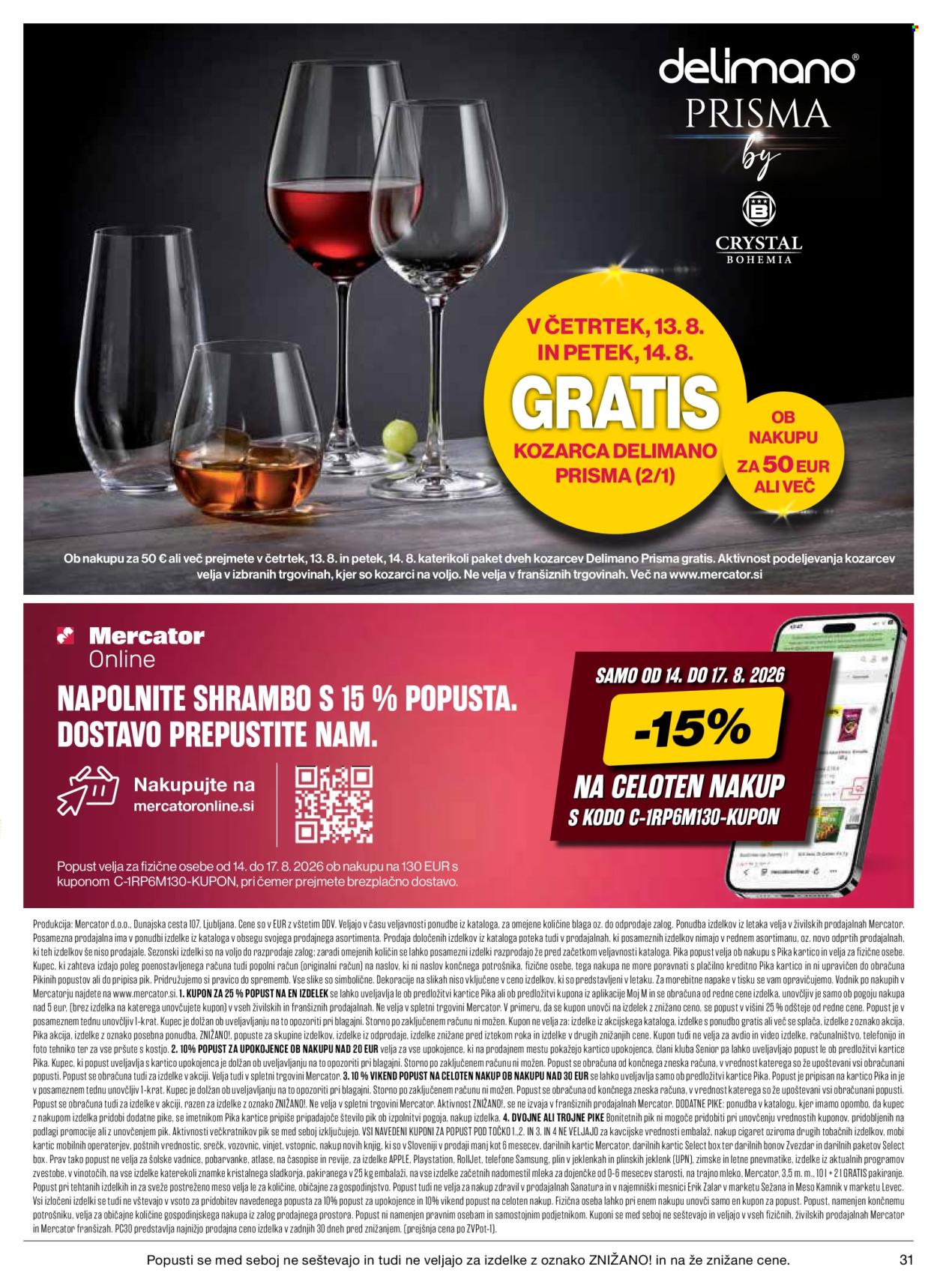 Mercator katalog - 13.08.2026 - 19.08.2026. Stran 31