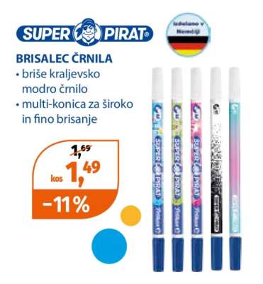 Brisalec črnila