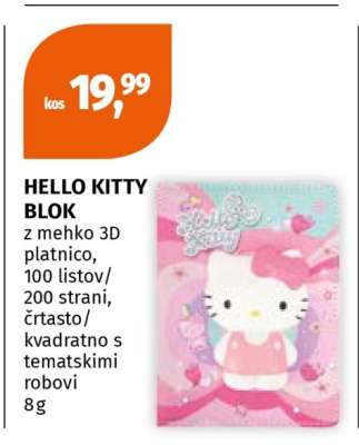HELLO KITTY BLOK