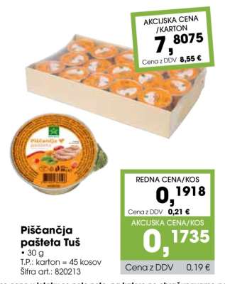 Piščančja pašteta Tuš