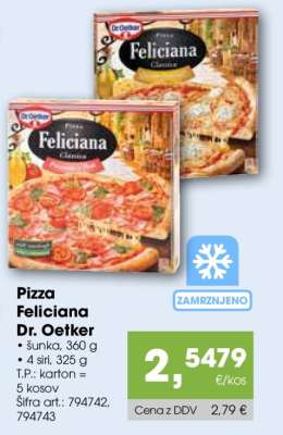 Pizza Feliciana Dr. Oetker