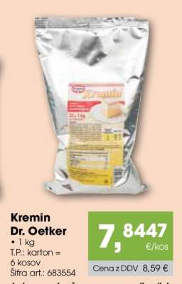KREMIN DR. OETKER