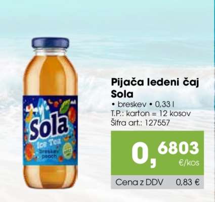PIJAČA LEDENI ČAJ SOLA