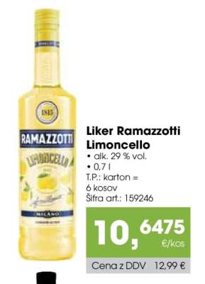 Liker Ramazzotti Limoncello