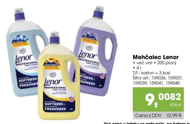 MEHČALEC LENOR