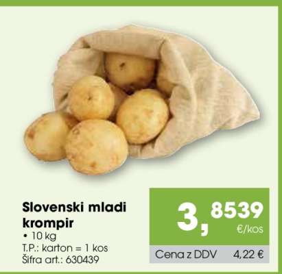 Slovenski mladi krompir