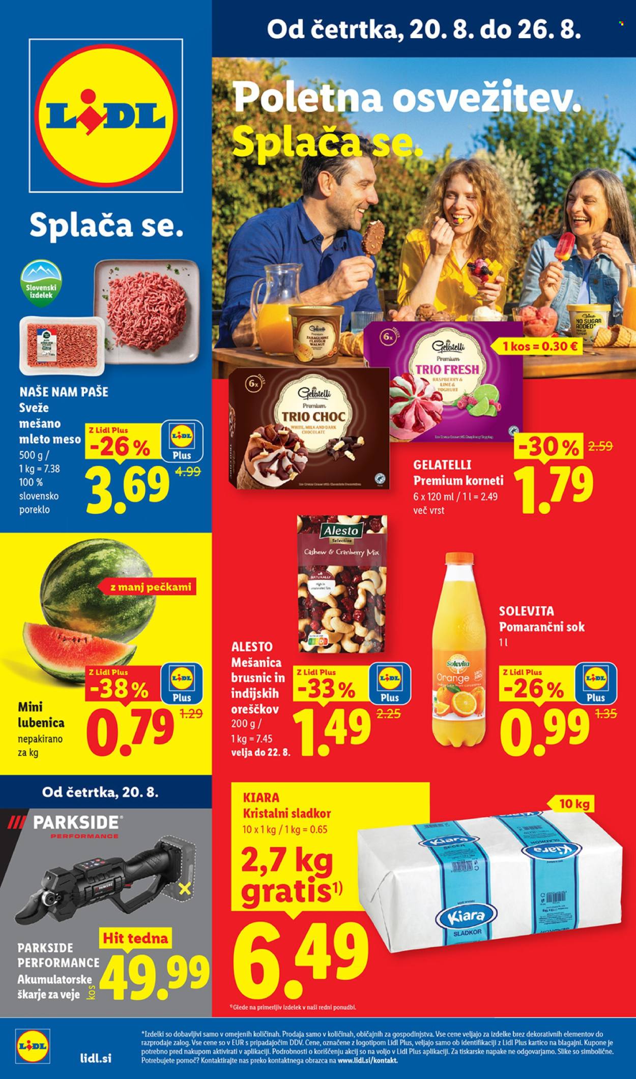 Lidl katalog - 20.08.2026 - 26.08.2026. Stran 1
