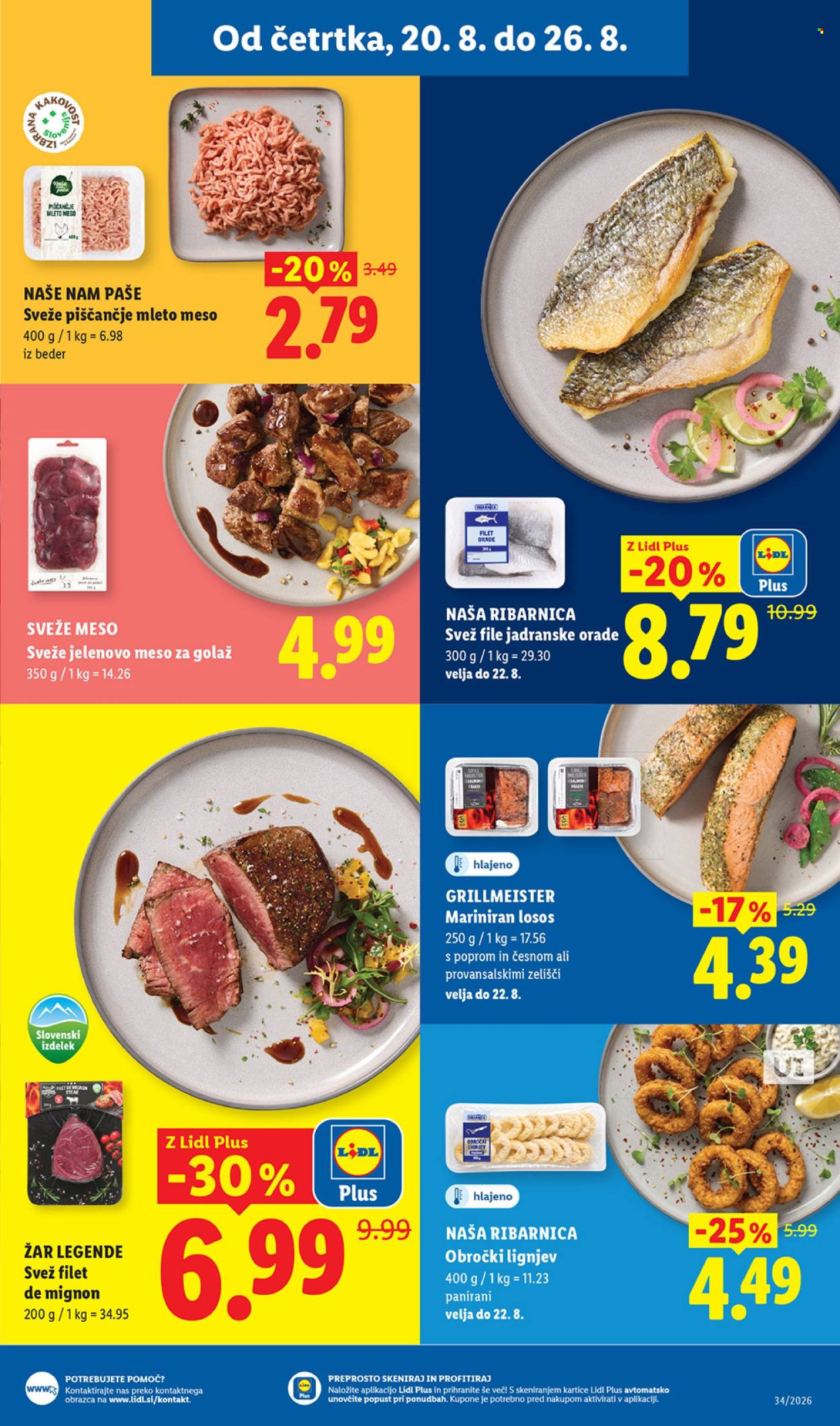 Lidl katalog - 20.08.2026 - 26.08.2026. Stran 3