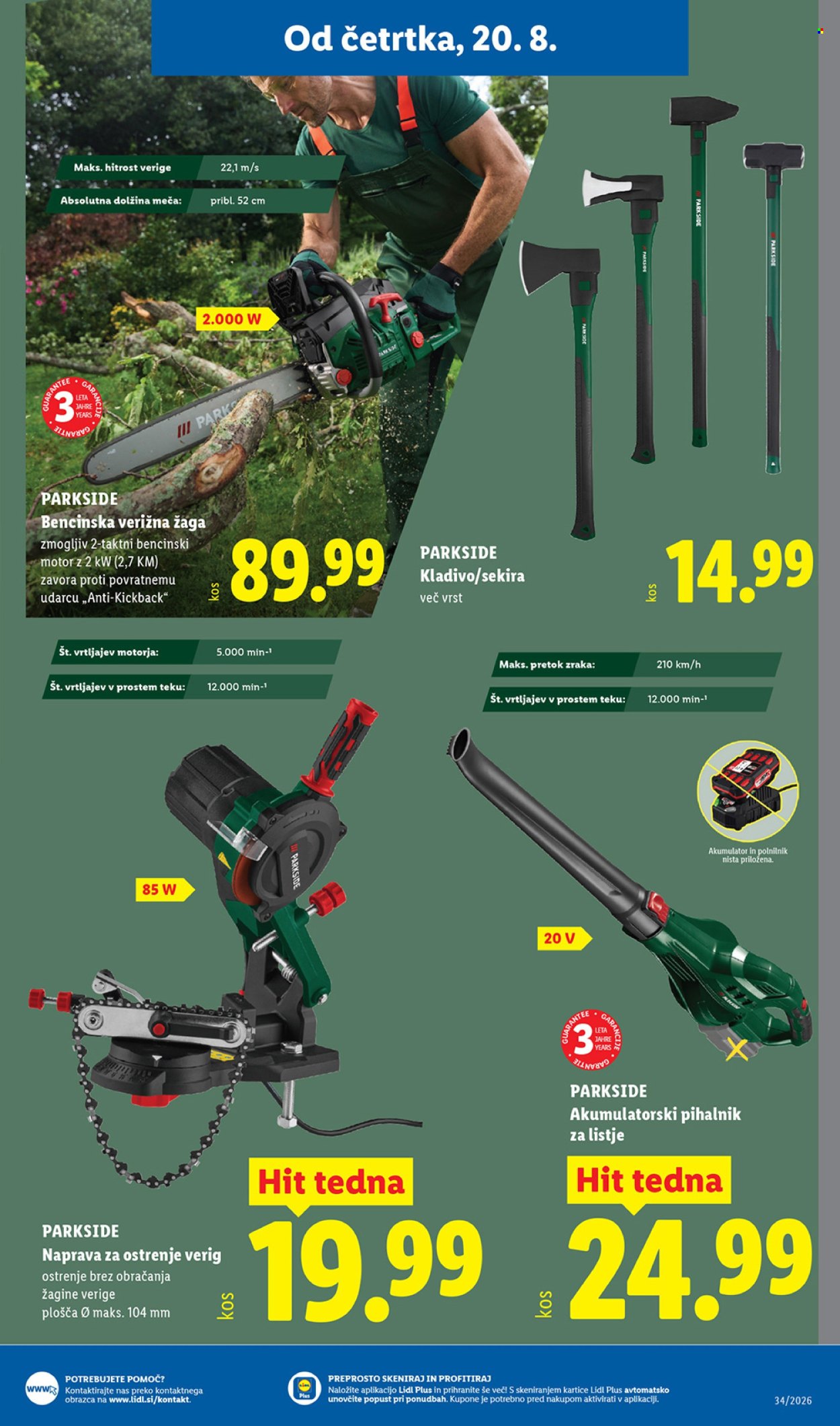 Lidl katalog - 20.08.2026 - 26.08.2026. Stran 27