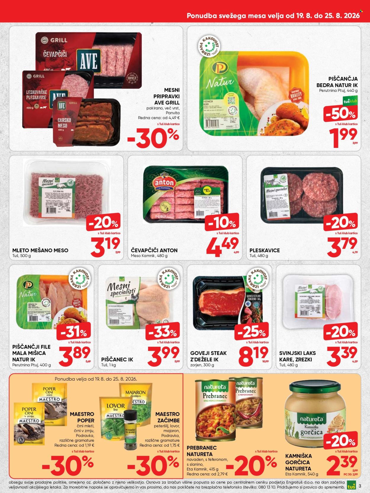 Tuš katalog - 19.08.2026 - 01.09.2026. Stran 3