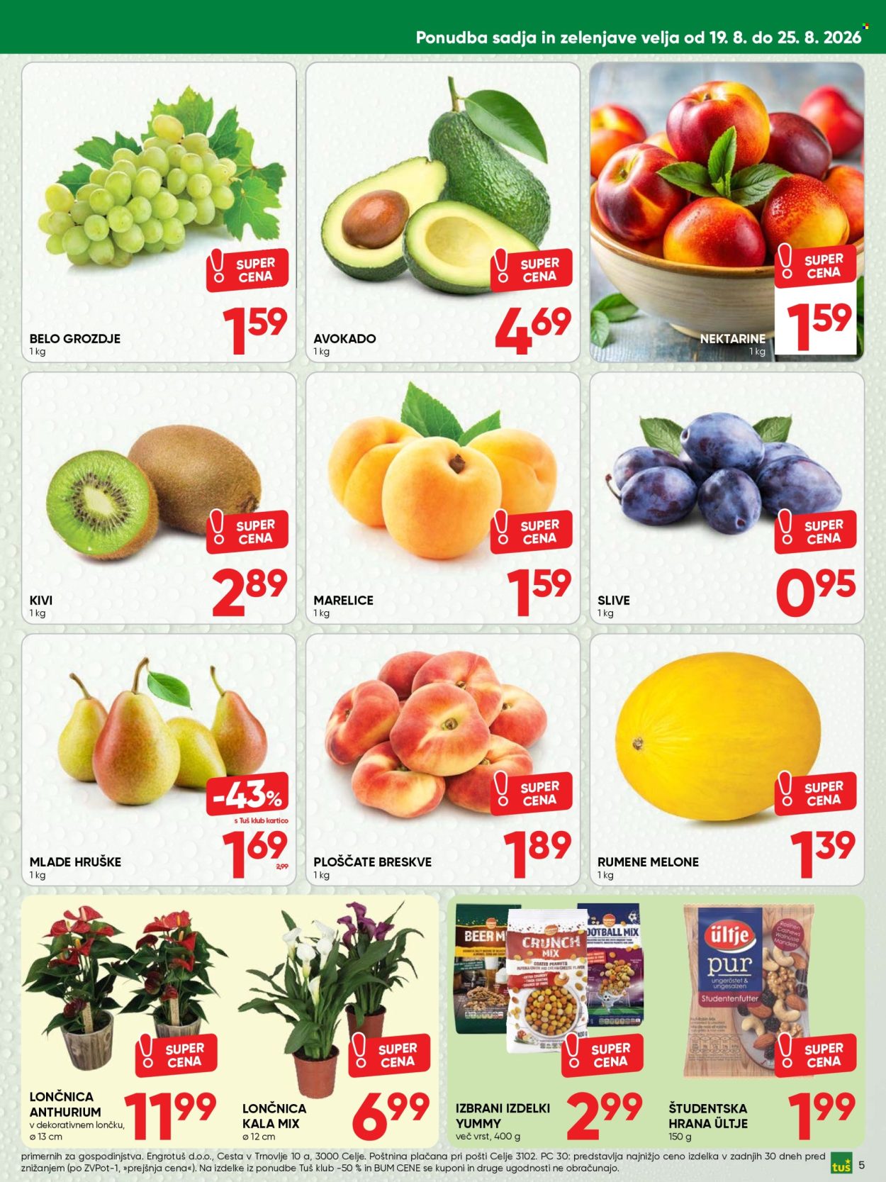 Tuš katalog - 19.08.2026 - 01.09.2026. Stran 5