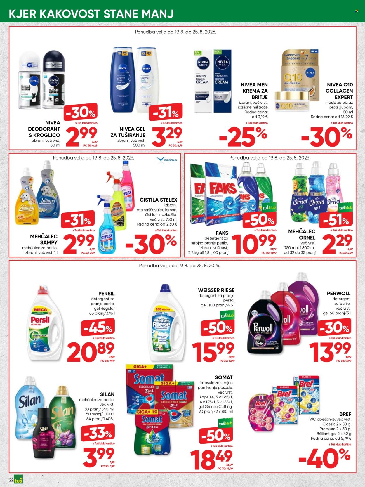 Tuš katalog - 19.08.2026 - 01.09.2026. Stran 22