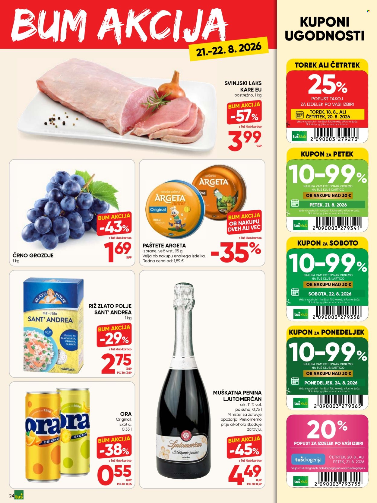 Tuš katalog - 19.08.2026 - 01.09.2026. Stran 24