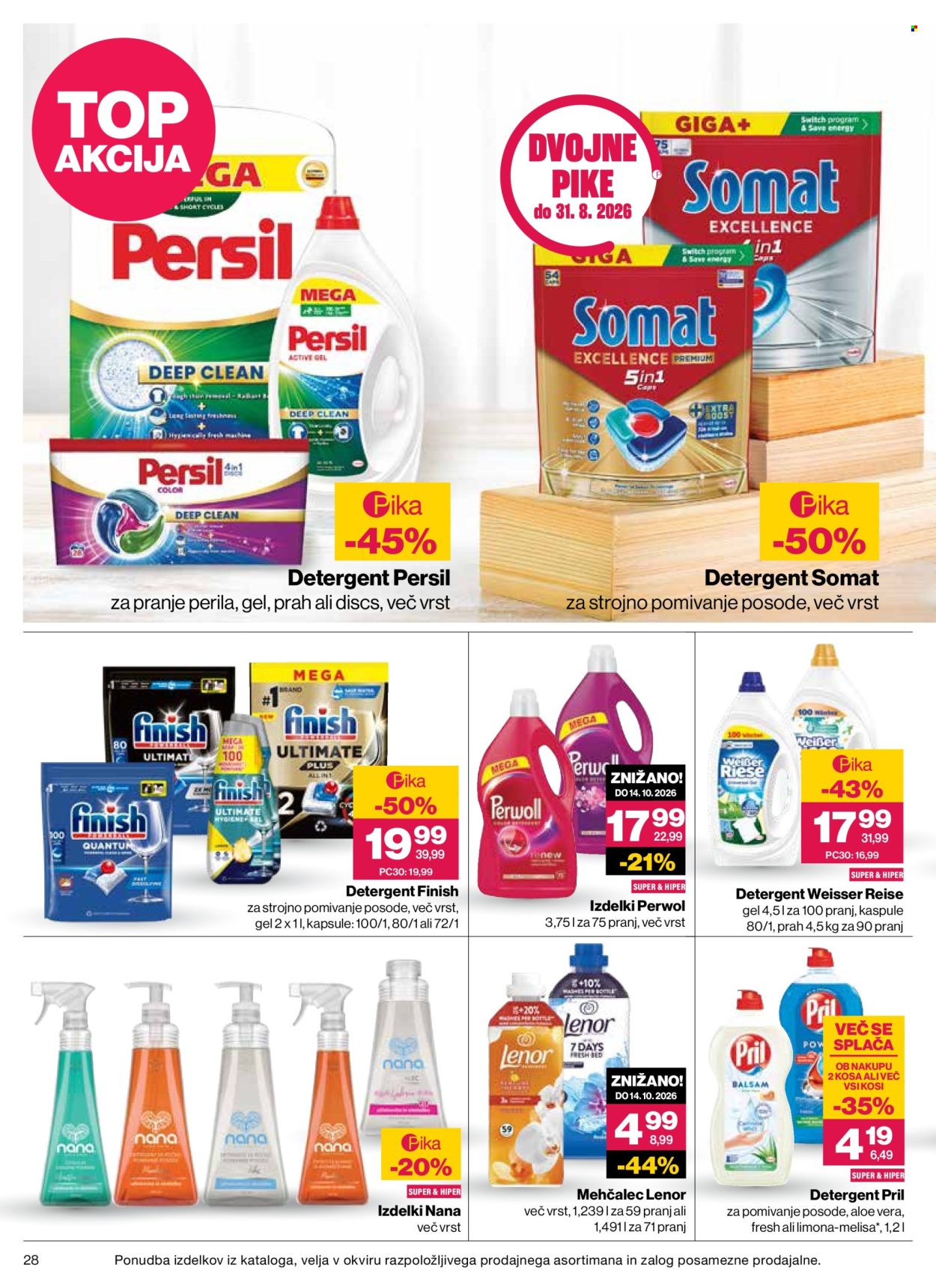 Mercator katalog - 20.08.2026 - 26.08.2026. Stran 28