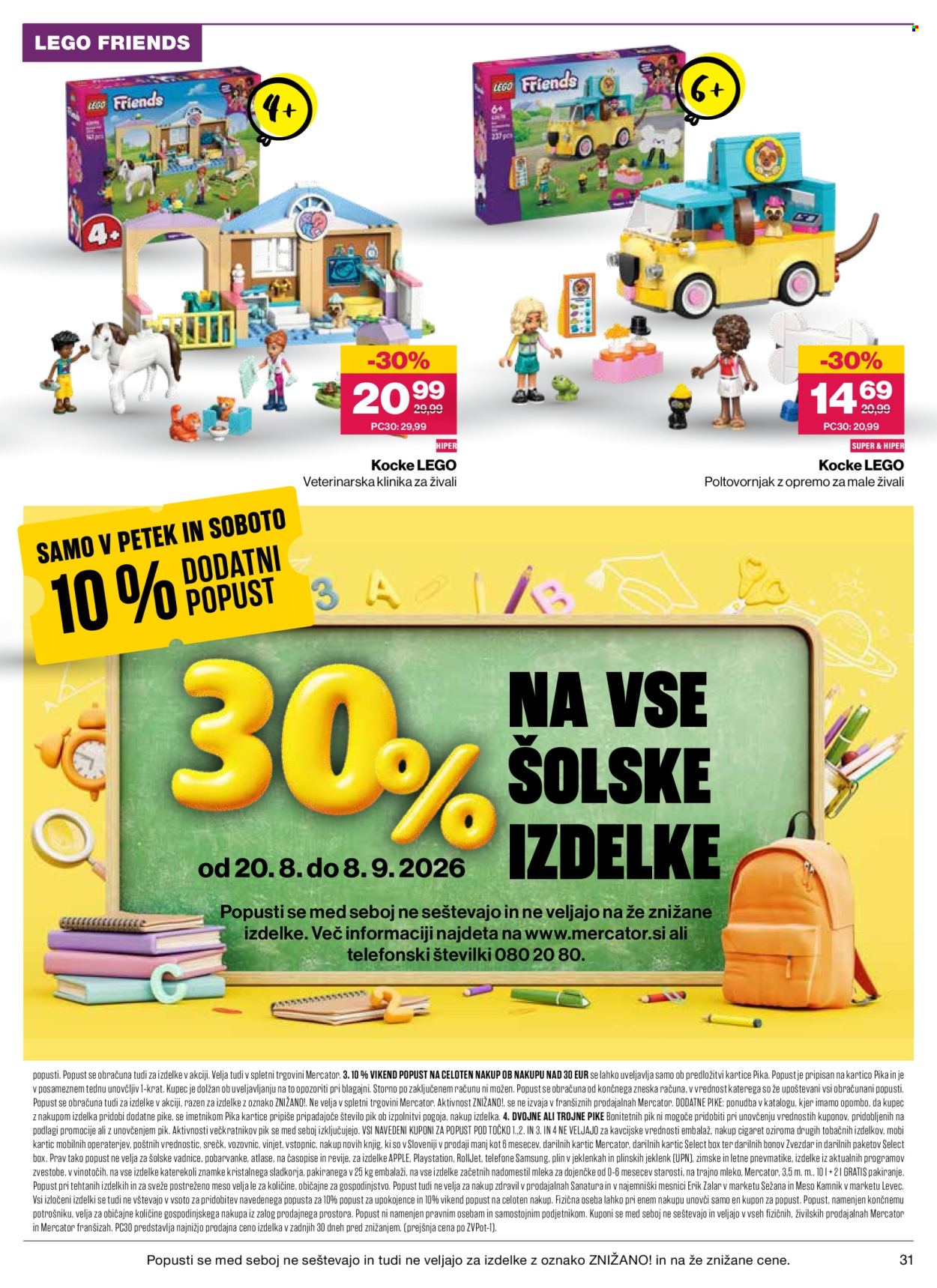 Mercator katalog - 20.08.2026 - 26.08.2026. Stran 31