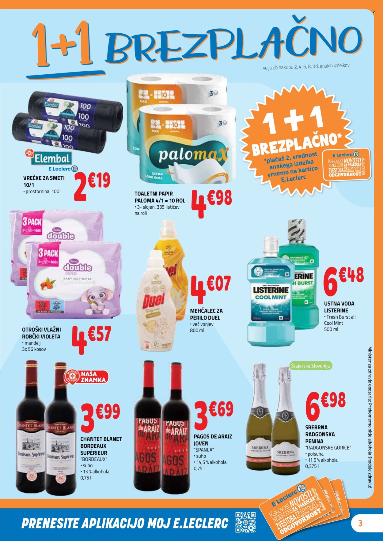 E.Leclerc katalog - 19.08.2026 - 29.08.2026. Stran 3