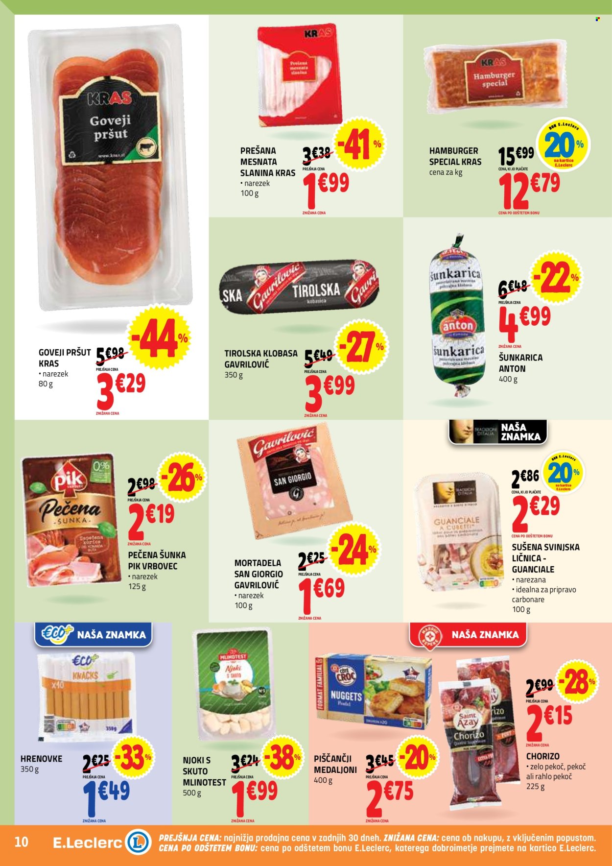 E.Leclerc katalog - 19.08.2026 - 29.08.2026. Stran 10