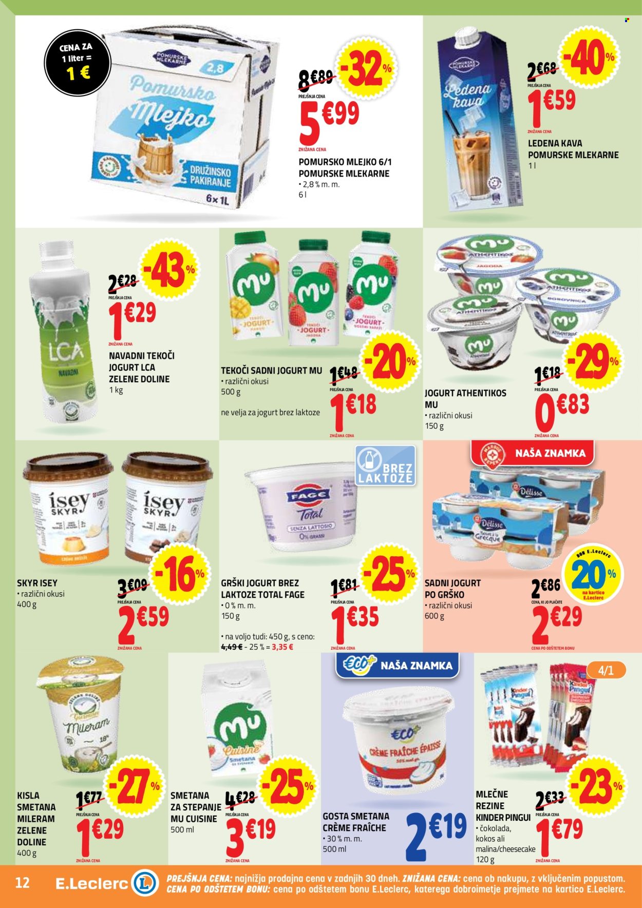 E.Leclerc katalog - 19.08.2026 - 29.08.2026. Stran 12